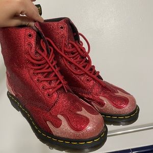 dr. marten pascal flame boots